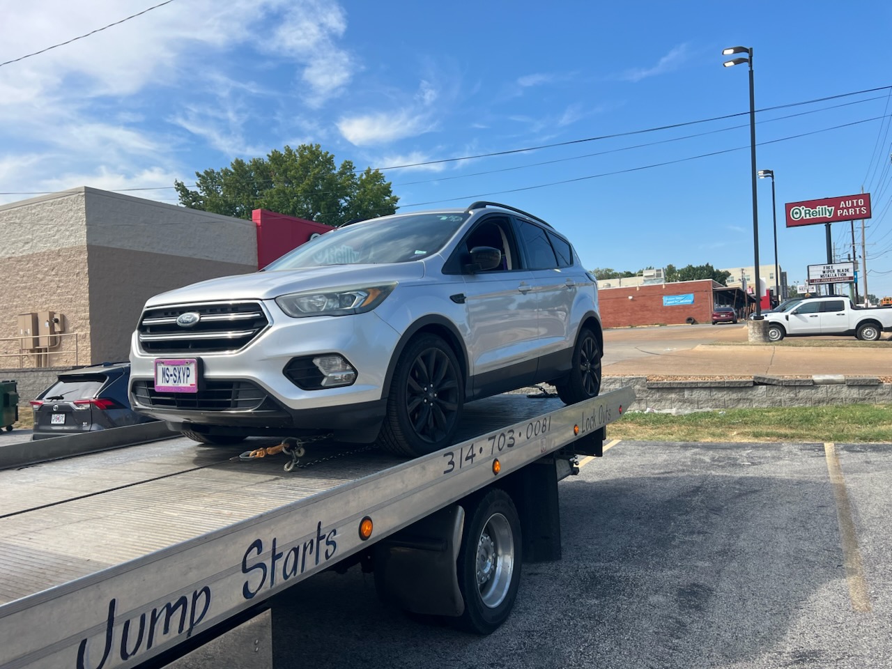 3 wheeler towing service by Dough Towing